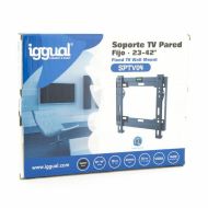 Pevný držiak na TV iggual SPTV04 IGG314647 23"-42" Čierna