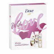 Hygienická sada Dove Love Winter 3 Kusy