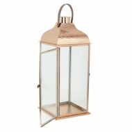 Lampa Alexandra House Living Medený Sklo Nerezová oceľ 29 x 70 x 29 cm