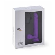 Realistický vibrátor Virgite Purpurová 16 cm