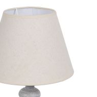 Stolná lampa Béžová Sivá 60 W 220-240 V 25 x 25 x 50 cm