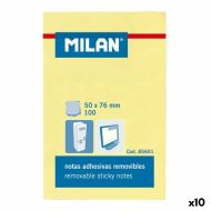 Samolepiace bločky Milan Žltá 56 x 76 mm (10 kusov)