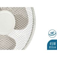 Stolový ventilátor 45 W Biela