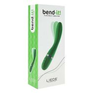 Vibrátor na stimuláciu bodu G Liebe Bend It Summer zelená