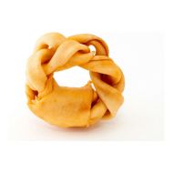 Maškrty pre psov Gloria Snackys Rawhide 12 cm Donut Pletené