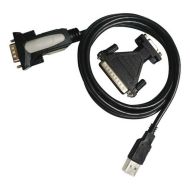 Adaptér USB na RS232 NANOCABLE 10.03.0002 1,8 m Čierna 1,8 m