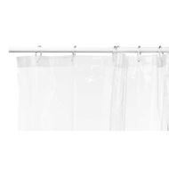 Záves do sprchy Transparentná Polyetylén EVA 180 x 180 cm (12 kusov)