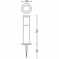 Lampa Philips Sivá 12 V Teplá biela 600 lm (1 kusov)