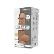 Realistické dildo Silexd Caramel Béžová