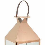 Lampa Alexandra House Living Medený Sklo Nerezová oceľ 28 x 66 x 29 cm