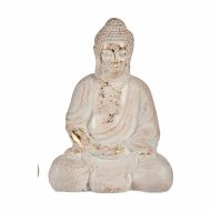 Dekoratívna socha do záhrady Buddha Polyesterová živica 22,5 x 41,5 x 29,5 cm (2 kusov)