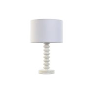 Stolná lampa Home ESPRIT Biela Kov 30 x 30 x 50 cm