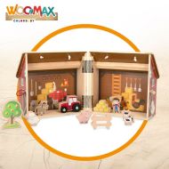 Playset Woomax Farma 9 Kusy 4 kusov 19 x 18 x 19 cm