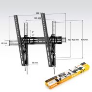 Pevný držiak na TV Axil 0571E 32"-65" 35 Kg Čierna