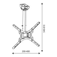 Držiak na televíziu TM Electron 30 Kg 26-55"