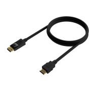 Kábel DisplayPort na HDMI Aisens A125-0551 Čierna 1,5 m