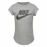 Detské Tričko s krátkym rukávom Nike Futura SS Sivá