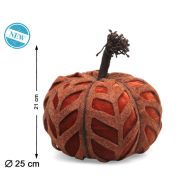 Ozdoby na Halloween 25 x 21 cm Tekvica