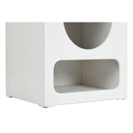 Nočný stolík Home ESPRIT Biela Drevo MDF 40 x 30 x 48 cm