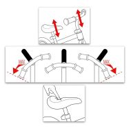 Detský bicykel Skids Control zelená Oceľ Podložka pod nohy