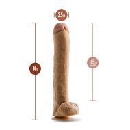 Realistické dildo Blush Dr Skin PVC Ø 6,3 cm (29,2 cm)