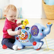 Interaktívna hračka pre bábätká Vtech Baby Trumpet, My Elephant of Discoveries