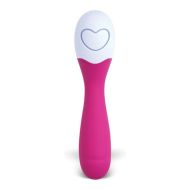 Vibrátor na stimuláciu bodu G Cuddle Lovelife by OhMiBod 3000011046 Biela/Ružová