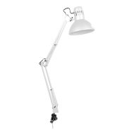 Stolná lampa EDM Melbourne E27 60 W Flexo/Stolná lampa Biela Kov 24 x 98 cm