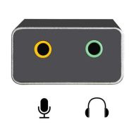 Adaptér Audio Jack Ewent EC1645 USB C