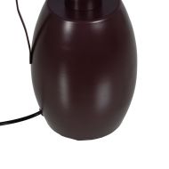 Stolná lampa Gaštanová Železo 60 W 220-240 V 30 x 30 x 49 cm