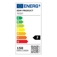 Žiarovkový projektor EDM 1200 Lm 6400K