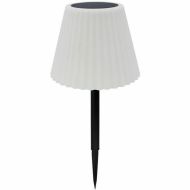 Stolná lampa Lumisky Lady Spike Bouffant Biela Kov