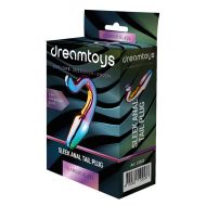 Análna zástrčka Dream Toys Glamour Glass Viacfarebná