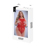 Trikot Baci Lingerie Červená Queen size