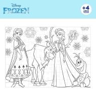 Detské puzzle Frozen Obojstranný 108 Kusy 70 x 1,5 x 50 cm (6 kusov)