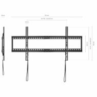 Nástenný Držiak Aisens WT90F-119 37" -90" (1 kusov)