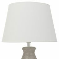 Stolná lampa Alexandra House Living Striebro Keramický 14 x 36 x 14 cm