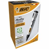 Permanentná fixka Bic Marking 2000 Čierna 12 Kusy