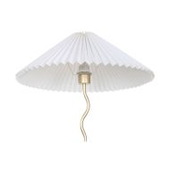 Stojaca lampa Home ESPRIT Biela Zlatá 50 W 220 V 50 x 50 x 155 cm (2 kusov)