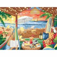 Súprava na ručné práce Ravensburger Cozy Cabana Kartón