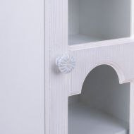 Skrinka Alexandra House Living Biela Mirror Drevo MDF 20 x 98 x 24 cm