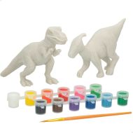 Sada 2 dinosaurov PlayGo 15 Kusy 6 kusov 14,5 x 9,5 x 5 cm Dinosaurus Na maľovanie