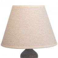 Stolná lampa Alexandra House Living Biela Sivá Kov Látka 220-240 V 25 x 50 x 25 cm