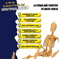 Vedecká hra Lisciani El gran laboratorio del científico loco ES (4 kusov)