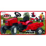 Šliapací traktor Falk Lander Z160X Červená