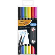 Sada fixiek Bic Intensity Dual Tip Viacfarebná 6 Kusy