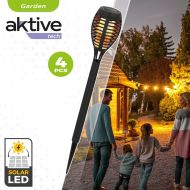 LED lampa Aktive Plastické 7,5 x 50 x 7,5 cm (4 kusov)