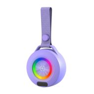 Prenosný reproduktor s Bluetooth Celly LIGHTBEATVL Fialová 5 W