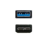 Kábel USB 3.0 A na Micro USB B NANOCABLE 10.01.1102-BK Čierna 2 m