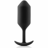 Čierny análny kolík Snug Plug 3 B-Vibe SNUG PLUG 3 Čierna